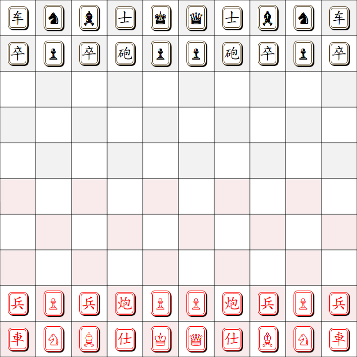 国中象棋-示意图